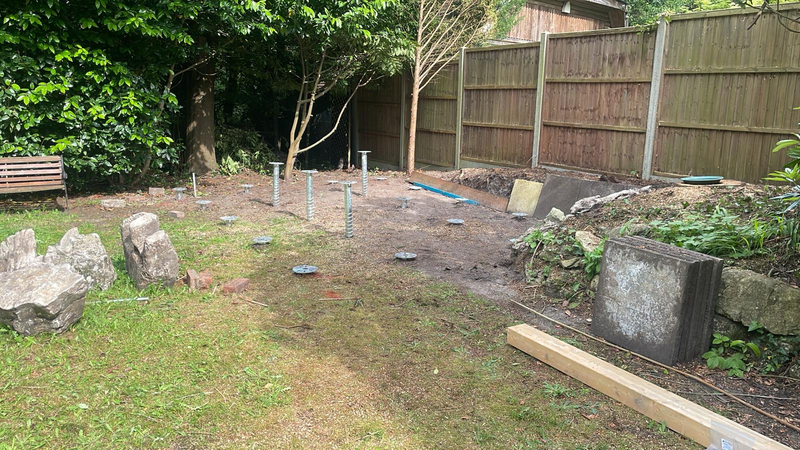 Ground screw installation